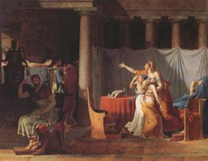 Jacques-Louis  David The Lictors Bring to Brutus the Bodies of His Sons,Paris (mk05)